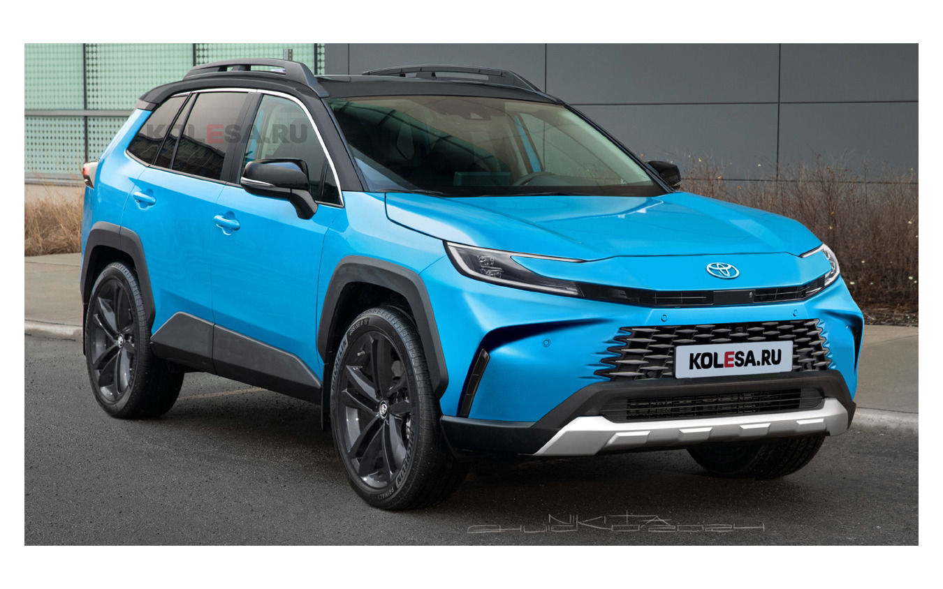 トヨタ RAV4 次期型の予想CG