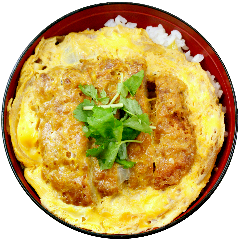 青森県産津軽どり・蕎麦居酒屋 逸品庵 虎ノ門店_厚切りロースカツ丼