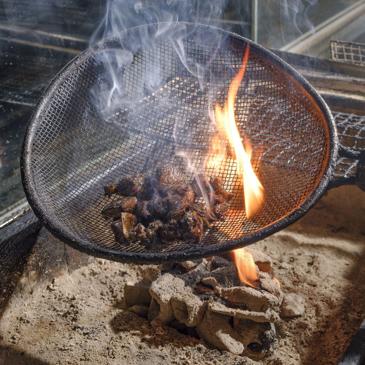 炭火焼きのメニュー