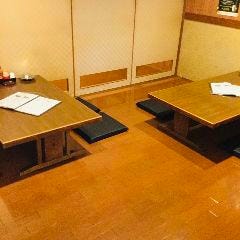 ひらぁたや商店_コロナ対策をしながら営業しております。少人数様から大人数様まで対応可能なお部屋となっています。