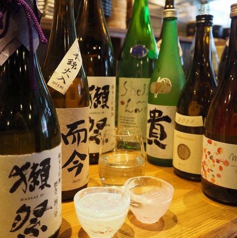 全国各地の銘酒「50種以上」常備