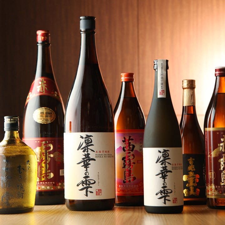 博多華味鳥 銀座2丁目店_オリジナルの芋焼酎「凛華の雫」をはじめ本格焼酎を各種取り揃え