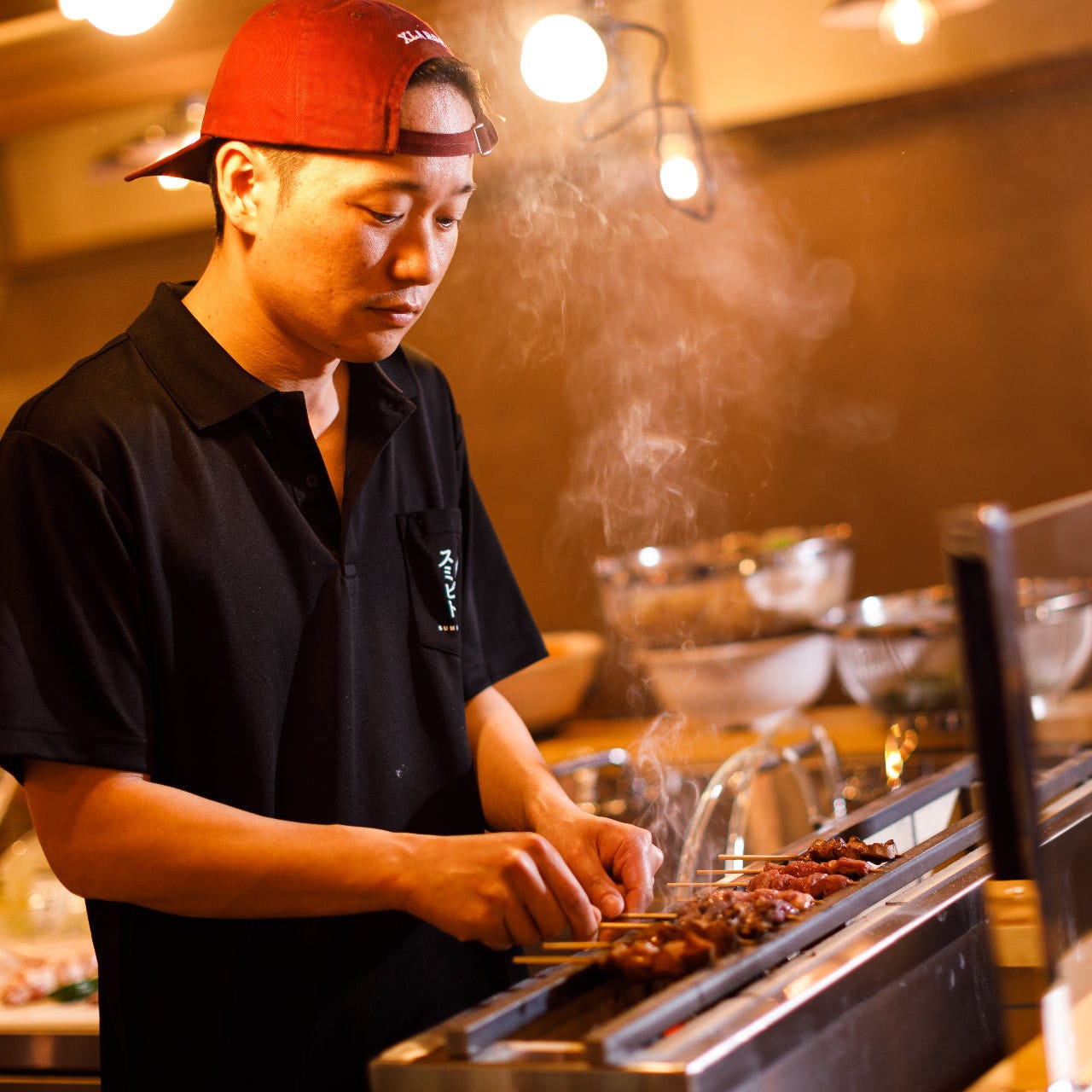 スミビトケムリ 恵比寿店_料理長が厳選した専業農家から買付！