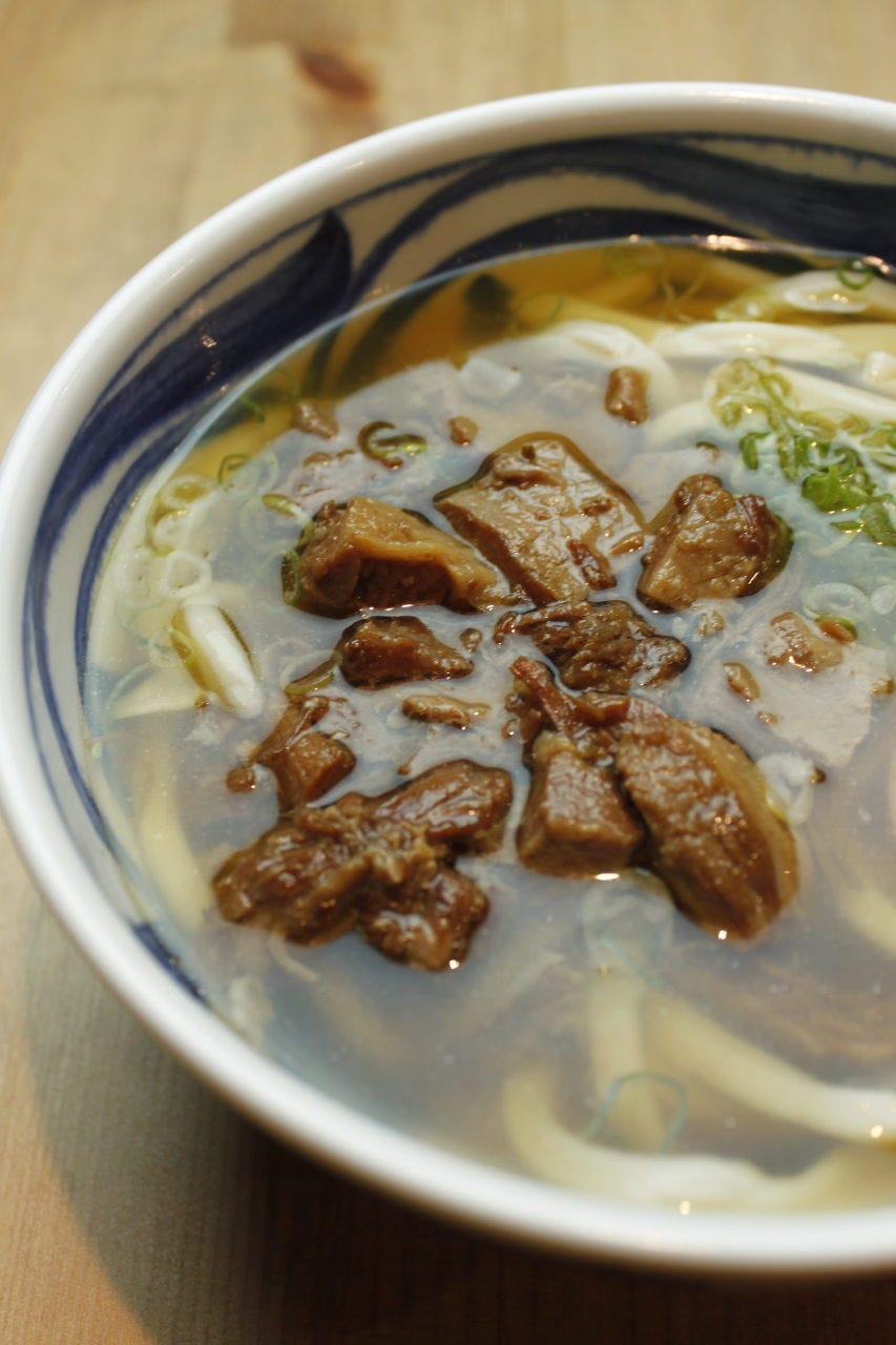 伝統自家製麺 いけや食堂_長田ぼっかけうどん 