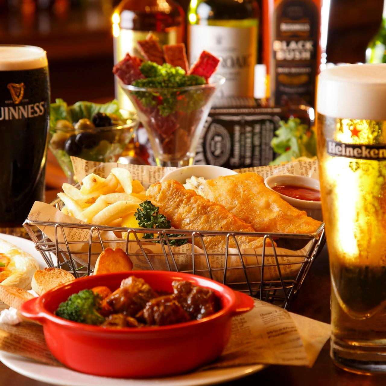 IRISH PUB CELTS（ケルツ） 博多筑紫口店_ご予算に合せてお選び頂けるコース料理を多数ご用意しております