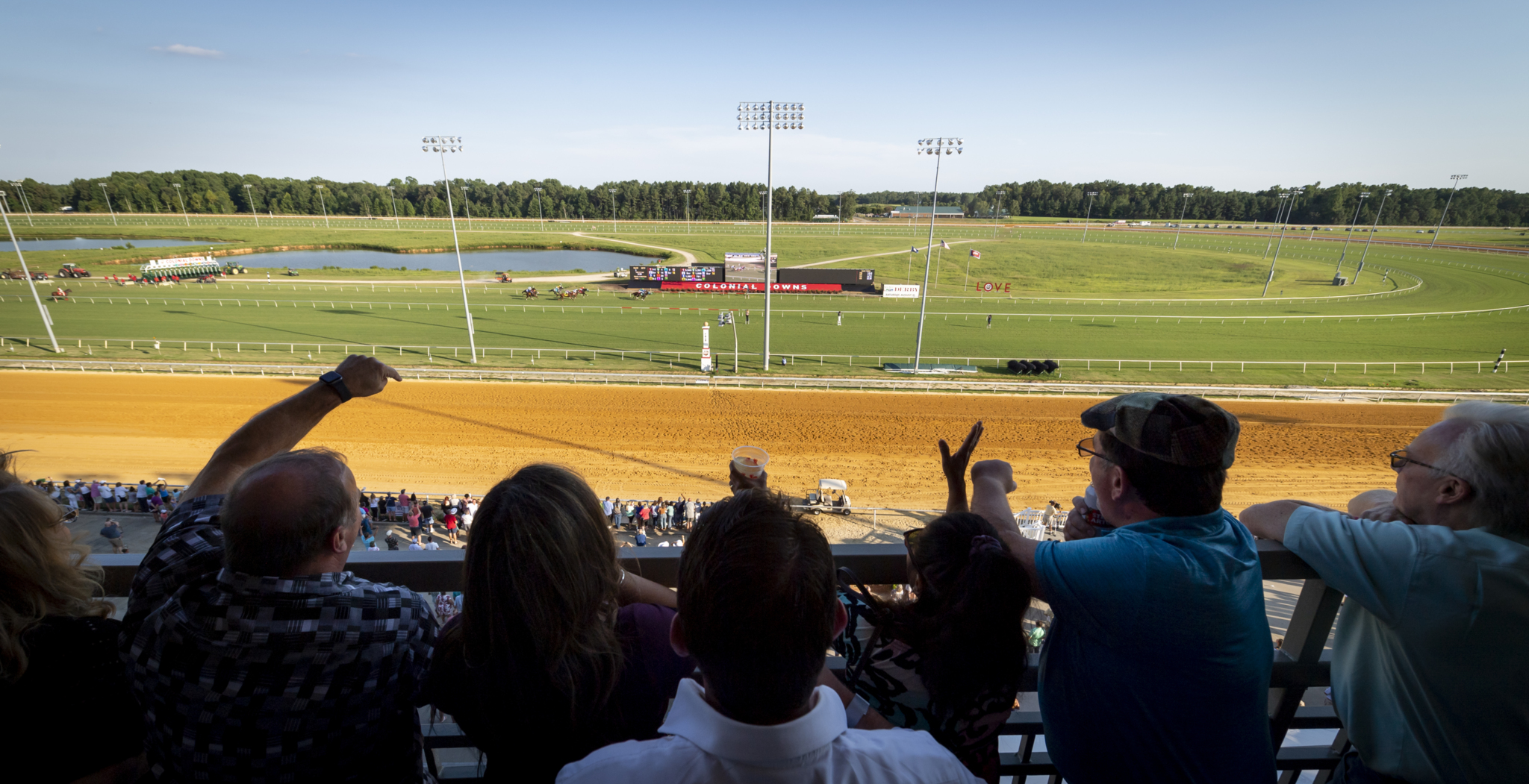 Colonial Downs Racetrack in New Kent, VA