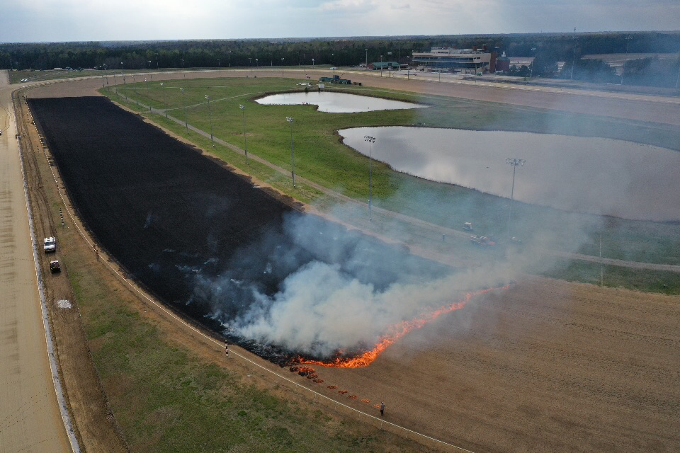 Turf burn at Colonial Downs in New Kent