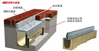 缝隙式排水沟/中缝式排水沟/缝隙式树脂混凝土排水沟