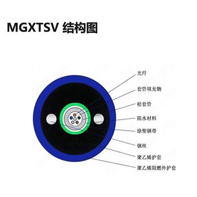 矿井用单模光缆MGXTSV-2B 非多模光纤传输稳定