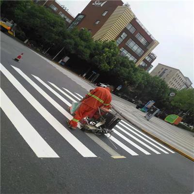 路面道路划线/马路划线漆/停车场车位划线价格