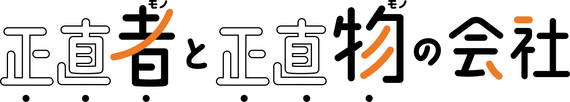 モノモノ正直者と正直物の会社