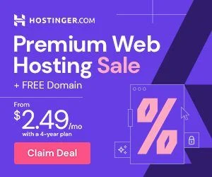 Hostinger  deals