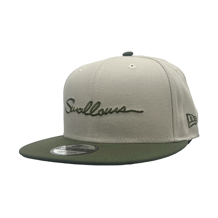 9FIFTY Swallowsロゴ（ストーン/オリーブ）