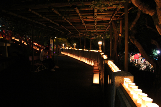 高崎観音山のろうそく祭り・万灯会（まんどうえ）