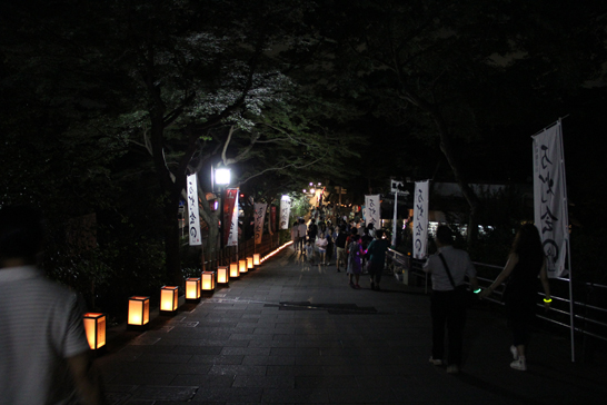 高崎観音山のろうそく祭り・万灯会（まんどうえ）