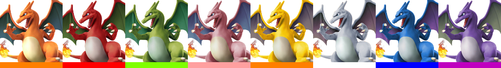 Charizard Palette (SSB4).png