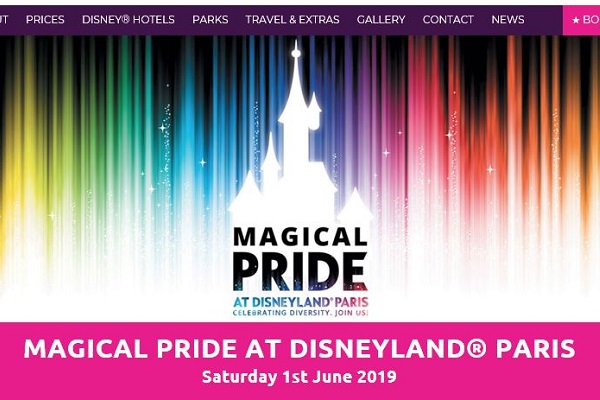 パリのディズニーランド、LGBTのためのイベント開催を発表し注目を集める