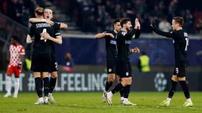 24 años después, Sturm Graz vuelve a ganar en la Champions League