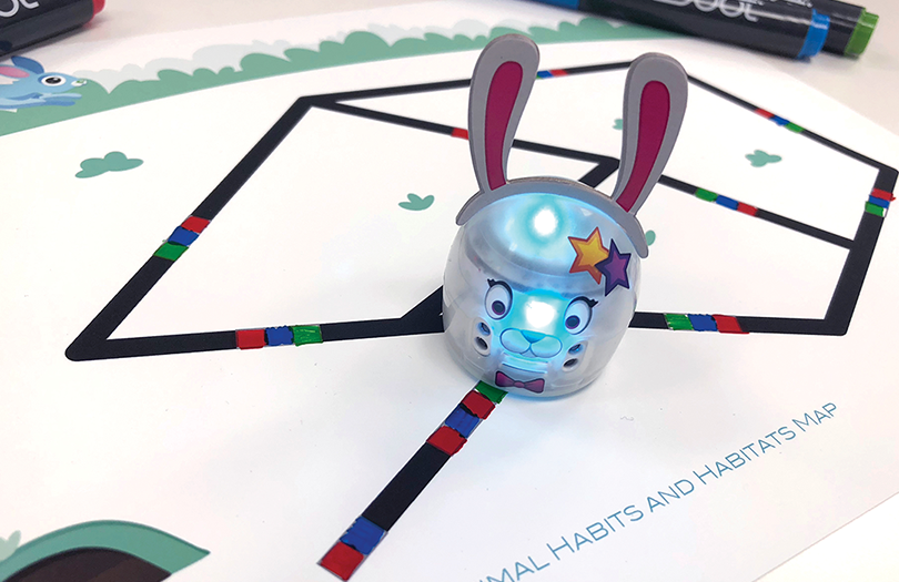 Ozobot science STEAM lesson for students grades 1-5