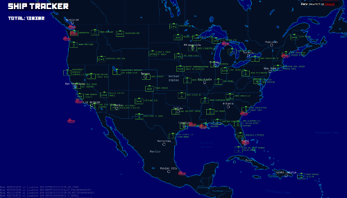 Shodan Shiptracker