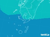 鹿児島県のPM2.5分布予測