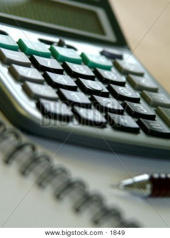 Calculator Closeup