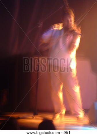 Ghost Musician Playing Violin