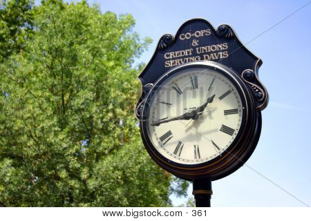 Clock At The Square