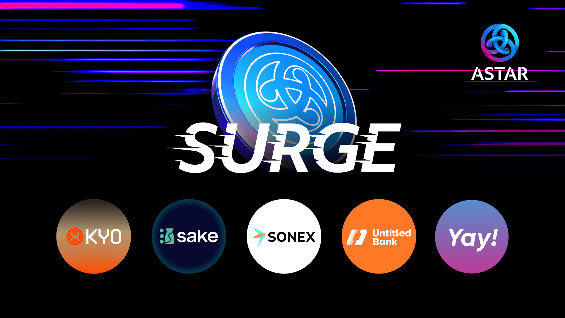 Astar Network Unveils Astar Surge: A Pre-Deposit Campaign by Key Soneium Projects Driving Ecosystem Growth