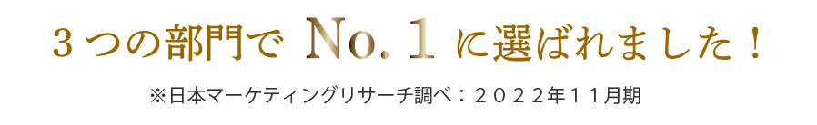 スマホケは3つの部門でNo.1に選ばれました！