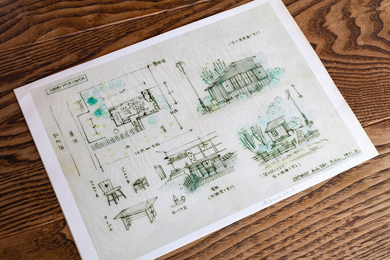 建築家・詩人の立原道造が残したスケッチをもとに、建築家たちの助力もあって再現されました（写真提供／秋元さん）